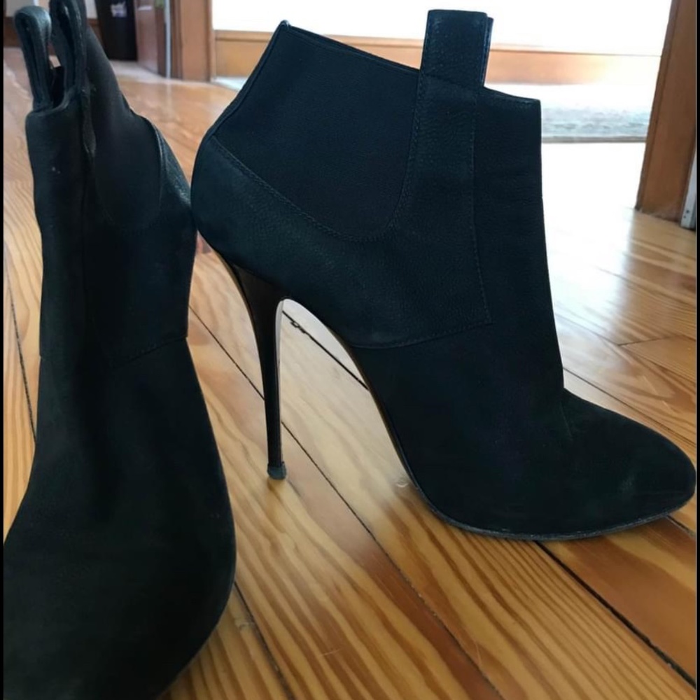 Giuseppe Zanotti Black Ankle High heel Boots